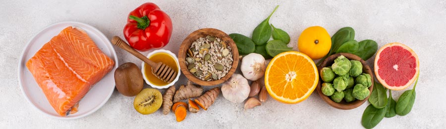 alimentos-para-cuidarse-la-piel Rutina básica para el cuidado de la piel en personas mayores